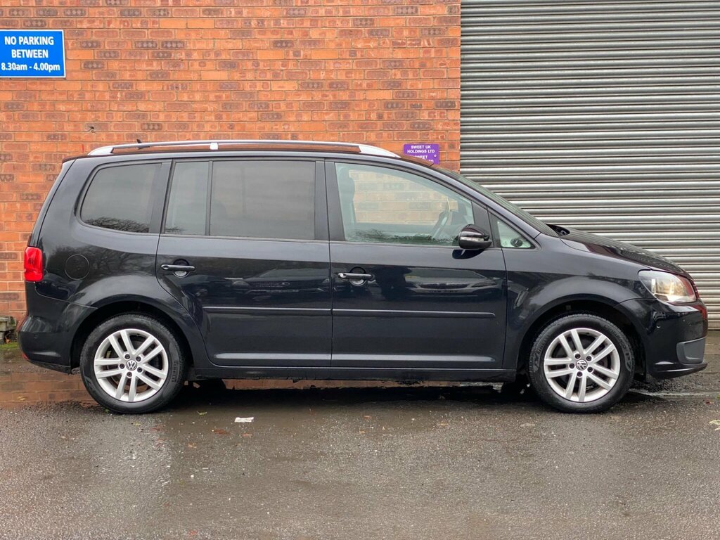 Volkswagen Touran 1.6 Tdi Bluemotion Tech Se Dsg Euro 5 Ss LN14YMA Black #5
