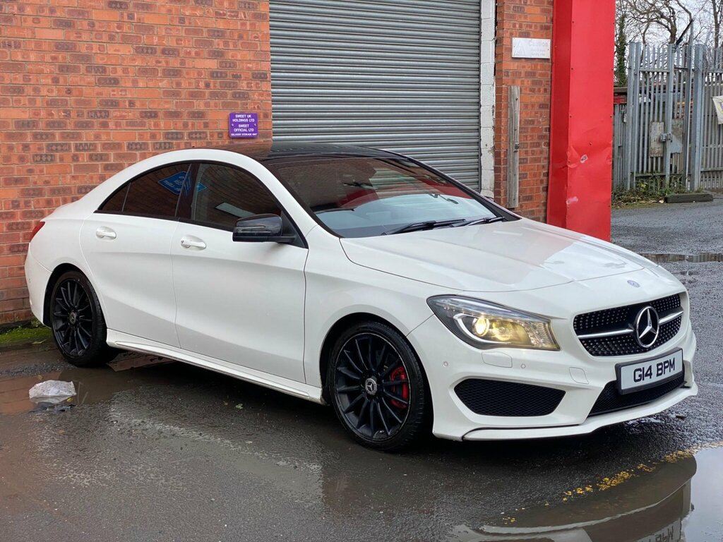Mercedes-Benz CLA Class 2.1 Cla220 Cdi Amg Sport Coupe 7G-dct Euro 6 Ss G14BPM White #4