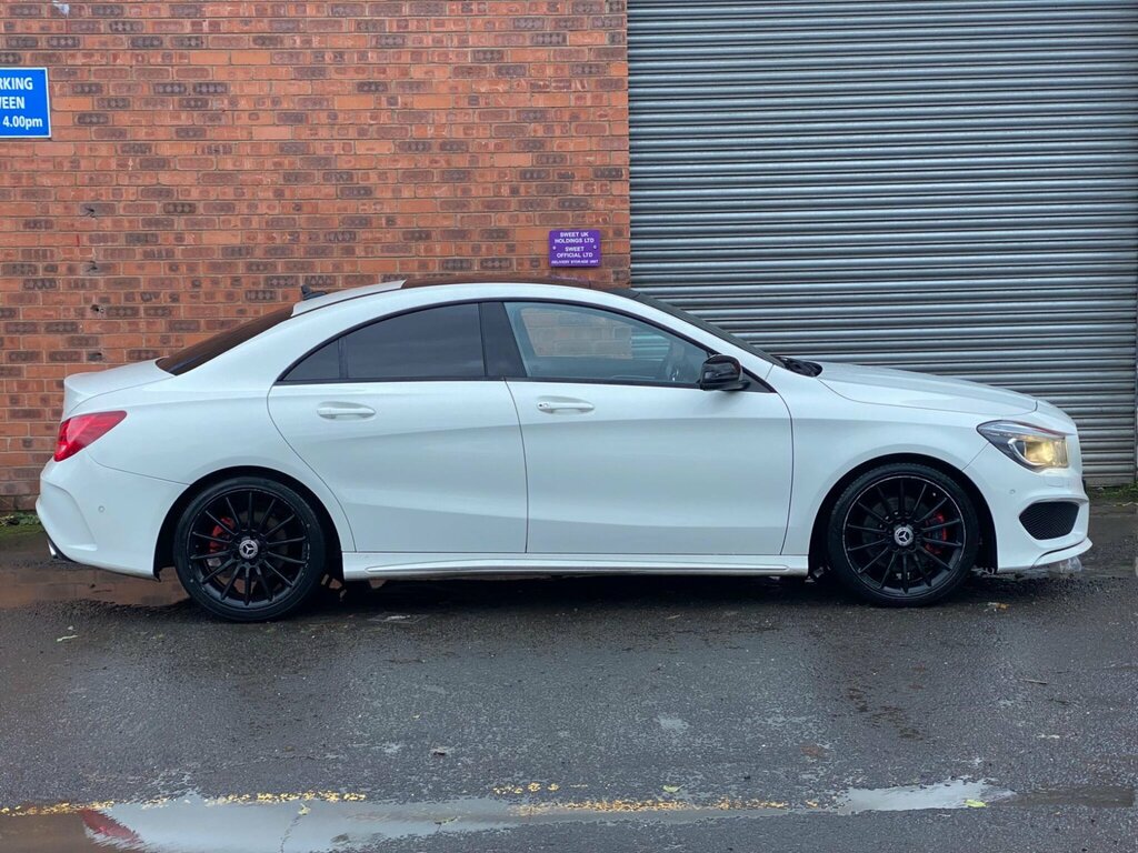 Mercedes-Benz CLA Class 2.1 Cla220 Cdi Amg Sport Coupe 7G-dct Euro 6 Ss G14BPM White #5