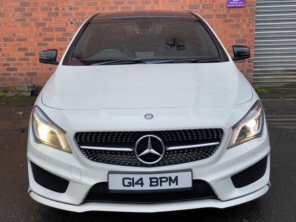 Mercedes-Benz CLA Class 2.1 Cla220 Cdi Amg Sport Coupe 7G-dct Euro 6 Ss G14BPM White #3