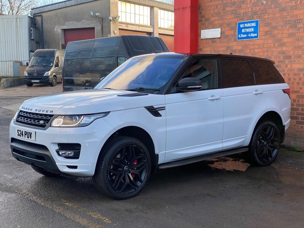 Land Rover Range Rover Sport 3.0 Sd V6 Dynamic 4Wd Euro 6 S S24PUV White #2