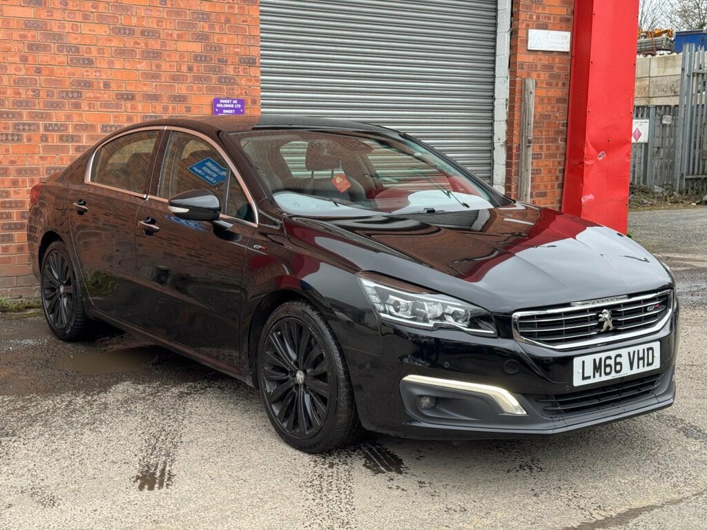 Peugeot 508 2.0 Bluehdi Gt Euro 6 Ss Black #4