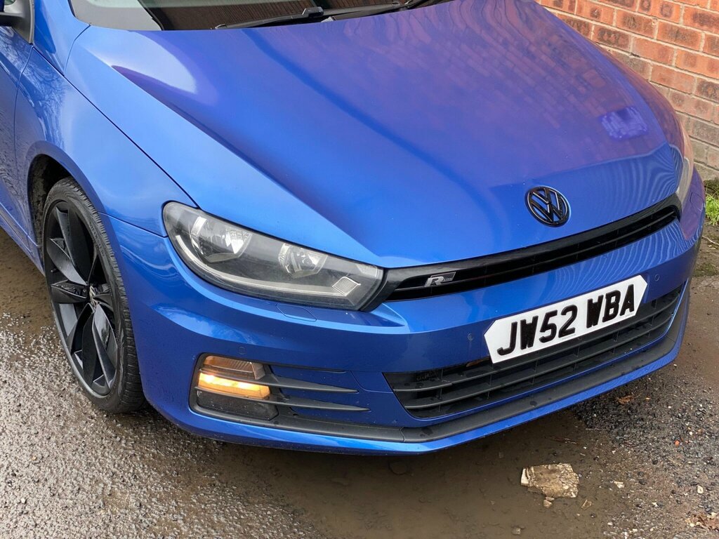 Volkswagen Scirocco 2.0 Tdi Bluemotion Tech R-line Dsg Euro 6 Ss JW52WBA Blue #6