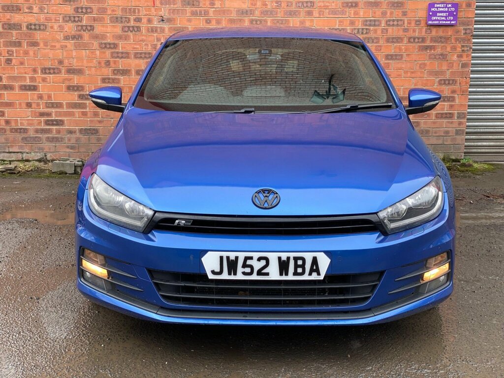 Volkswagen Scirocco 2.0 Tdi Bluemotion Tech R-line Dsg Euro 6 Ss JW52WBA Blue #2