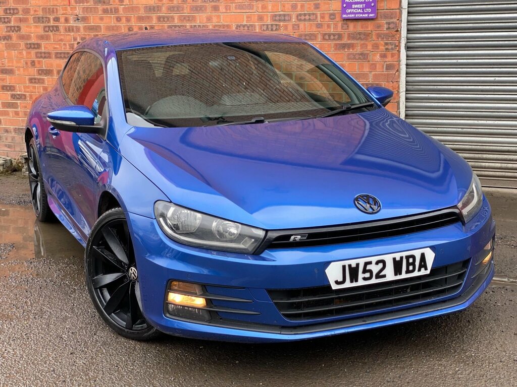 Volkswagen Scirocco 2.0 Tdi Bluemotion Tech R-line Dsg Euro 6 Ss Blue