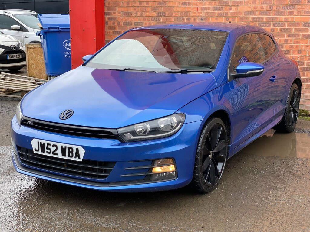 Volkswagen Scirocco 2.0 Tdi Bluemotion Tech R-line Dsg Euro 6 Ss JW52WBA Blue #3