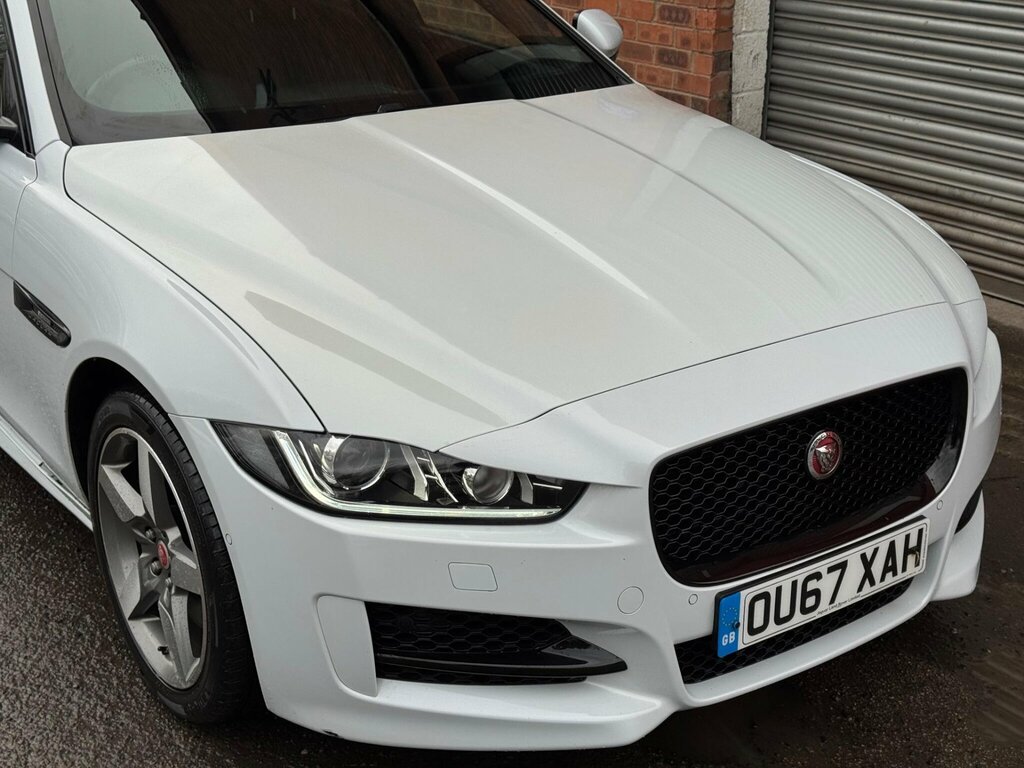 Jaguar XE 2.0D R-sport Awd Euro 6 Ss OU67XAH White #6