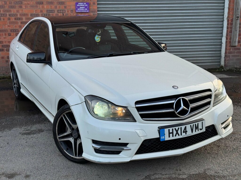 Mercedes-Benz C Class 2.1 C220 Cdi Amg Sport Edition Euro 5 Ss White