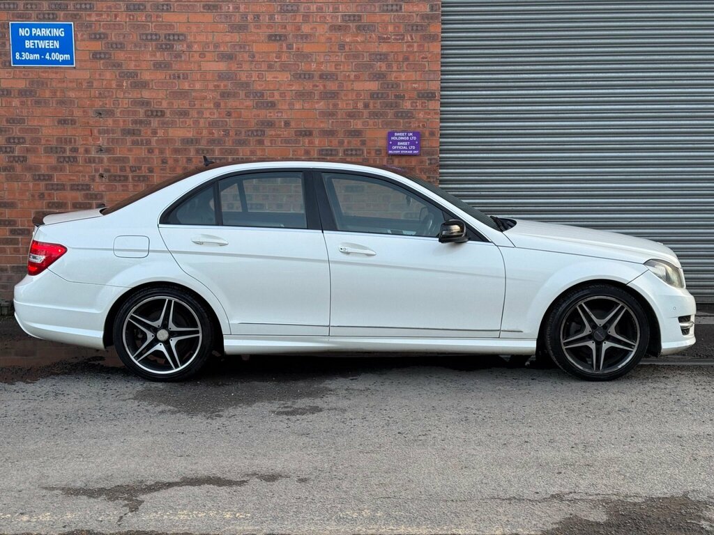 Mercedes-Benz C Class 2.1 C220 Cdi Amg Sport Edition Euro 5 Ss HX14VMJ White #5
