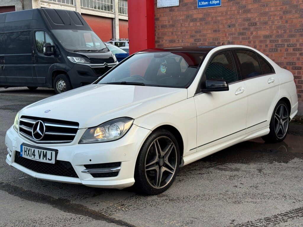 Mercedes-Benz C Class 2.1 C220 Cdi Amg Sport Edition Euro 5 Ss HX14VMJ White #2