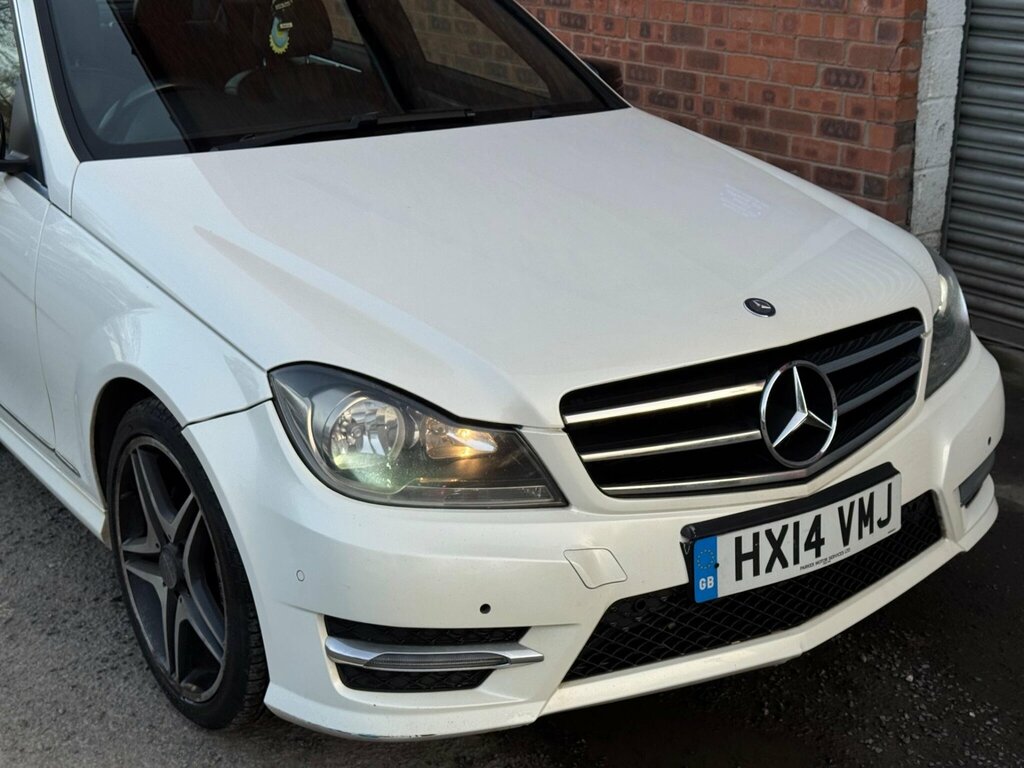 Mercedes-Benz C Class 2.1 C220 Cdi Amg Sport Edition Euro 5 Ss HX14VMJ White #6