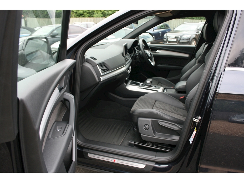 Audi Q5 2.0 Tdi Quattro S Line U739 Ulez BD19OEO Blue #2