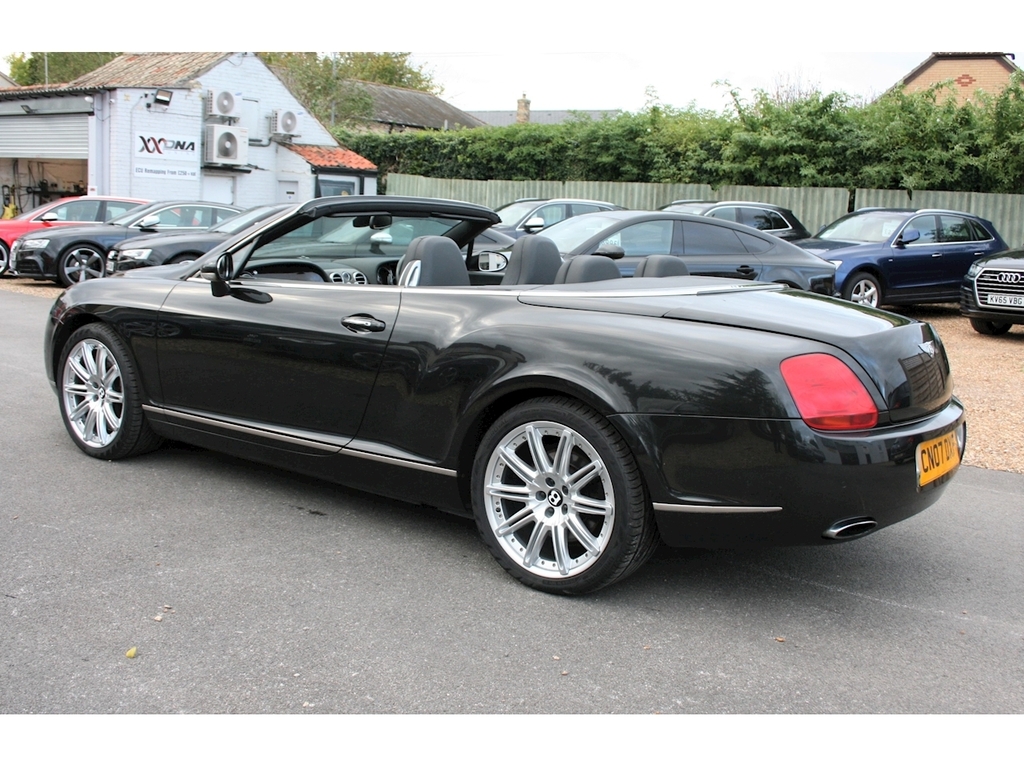 Bentley Continental Gt 6.0 W12 Gtc Convertible U749 Black #3