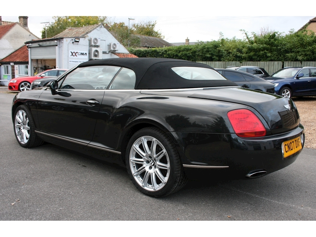 Bentley Continental Gt 6.0 W12 Gtc Convertible U749 Black #6