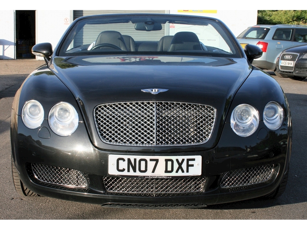 Bentley Continental Gt 6.0 W12 Gtc Convertible U749 Black #5