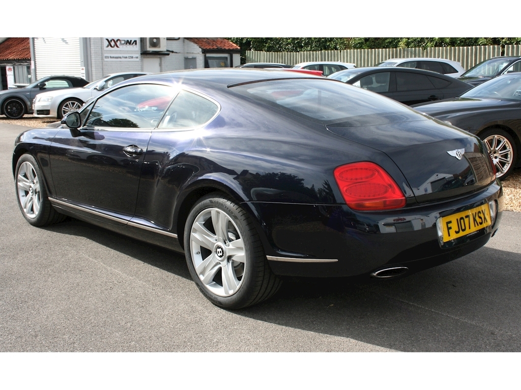 Bentley Continental Gt 6.0 W12 Gt Coupe U789 Ulez FJ07KSX Blue #4