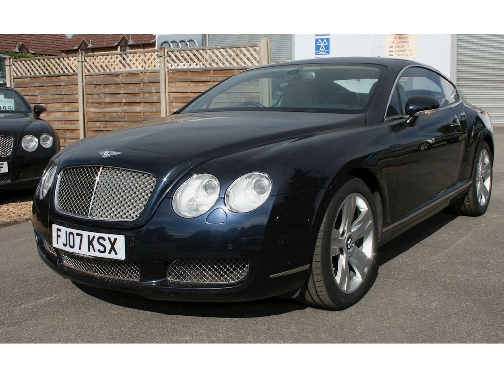 Bentley Continental Gt 6.0 W12 Gt Coupe U789 Ulez FJ07KSX Blue #2