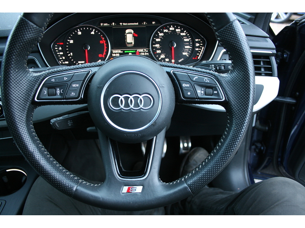 Audi A4 Avant 2.0 Tdi S Line Estate U871 Ulez RL19FLW Blue #6