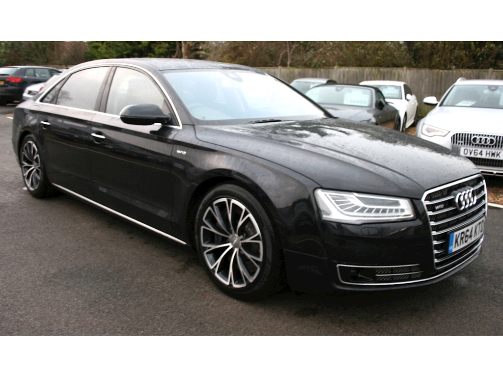 Audi A8 W12 6.3 Lwb U837 Ulez Black
