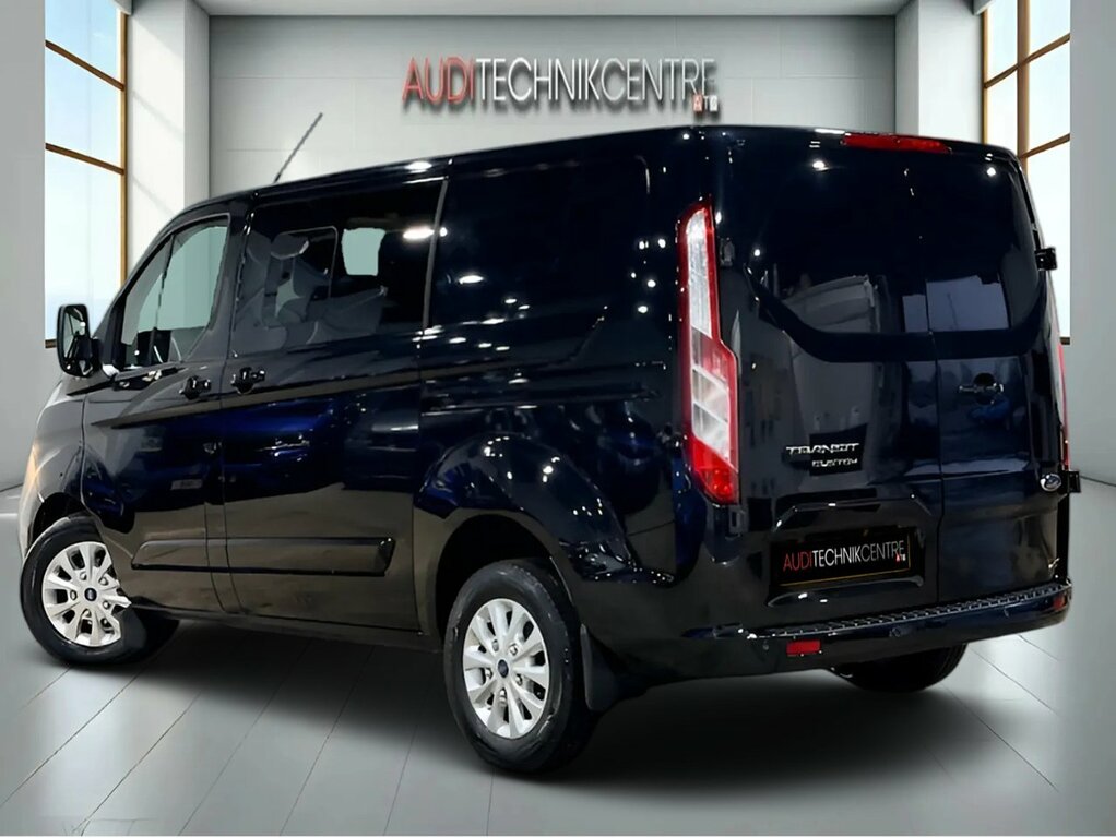 Ford Transit Custom 300 Ecoblue Limited YS71ZHW Black #4