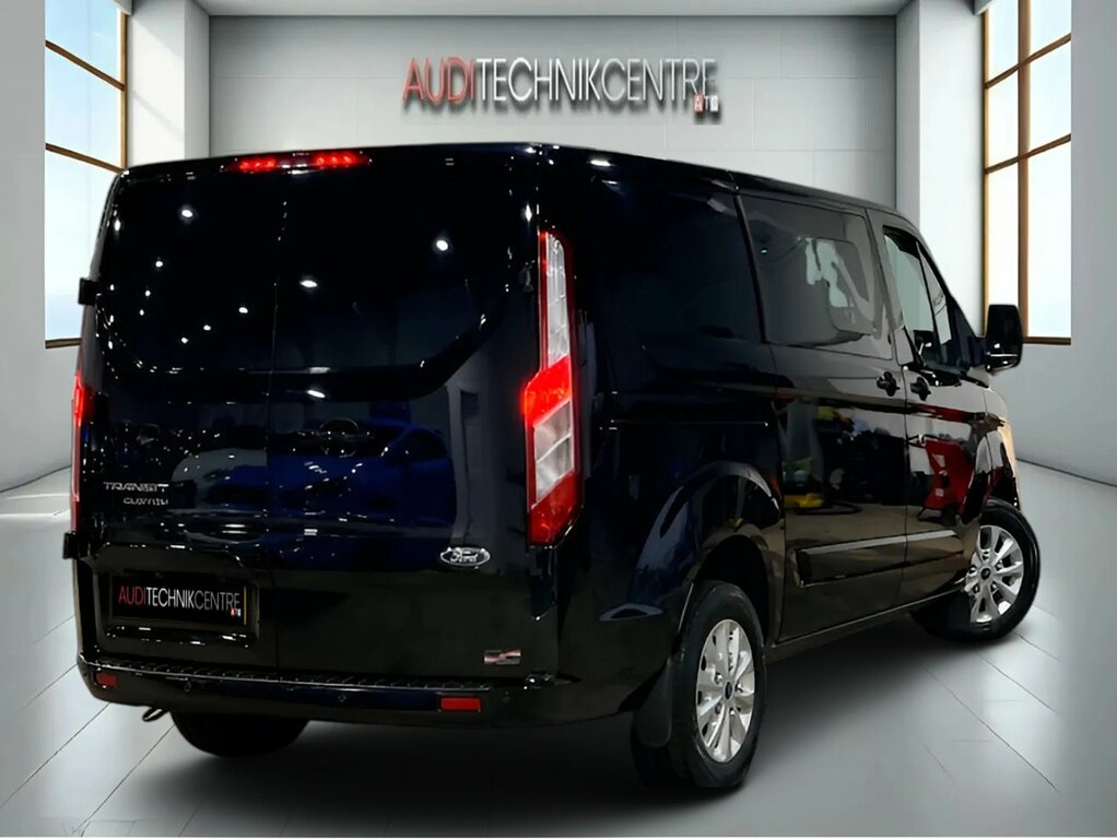 Ford Transit Custom 300 Ecoblue Limited YS71ZHW Black #5