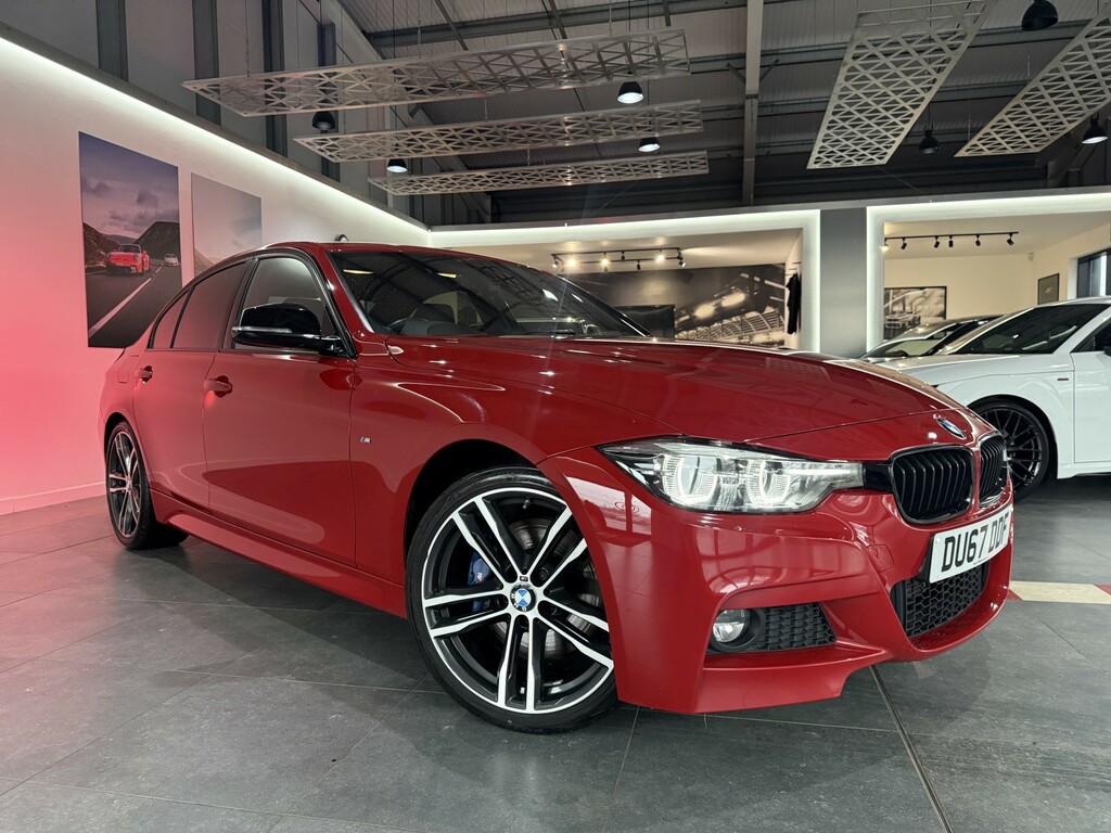 BMW 3 Series Saloon 2.0 320D M Sport Shadow Edition Saloon 201 Red
