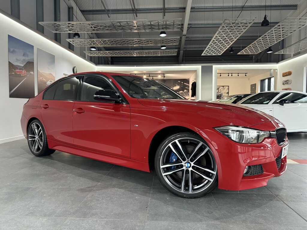 BMW 3 Series Saloon 2.0 320D M Sport Shadow Edition Saloon 201 DU67DDF Red #3