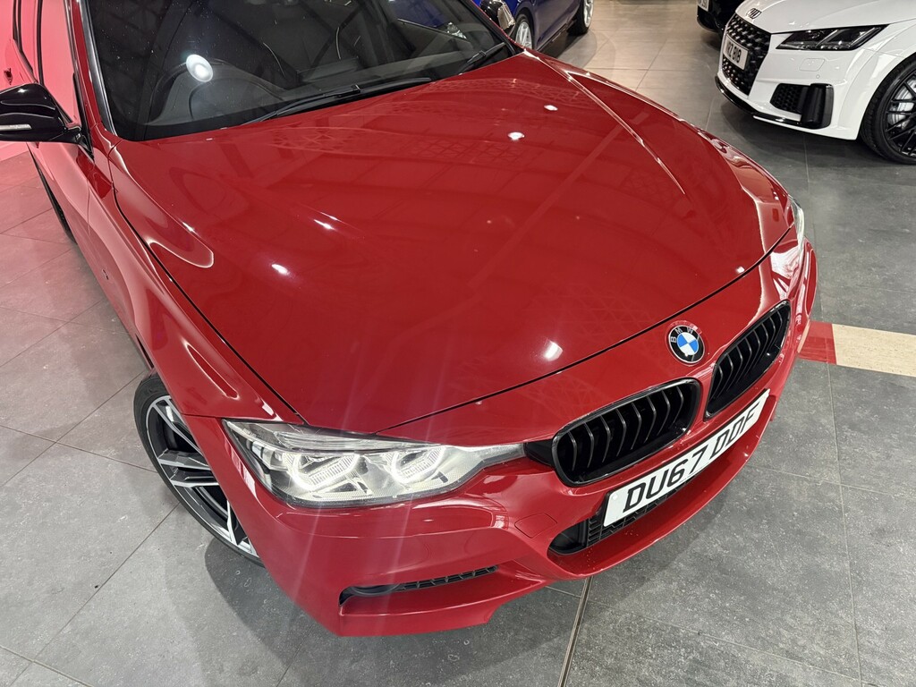 BMW 3 Series Saloon 2.0 320D M Sport Shadow Edition Saloon 201 DU67DDF Red #2