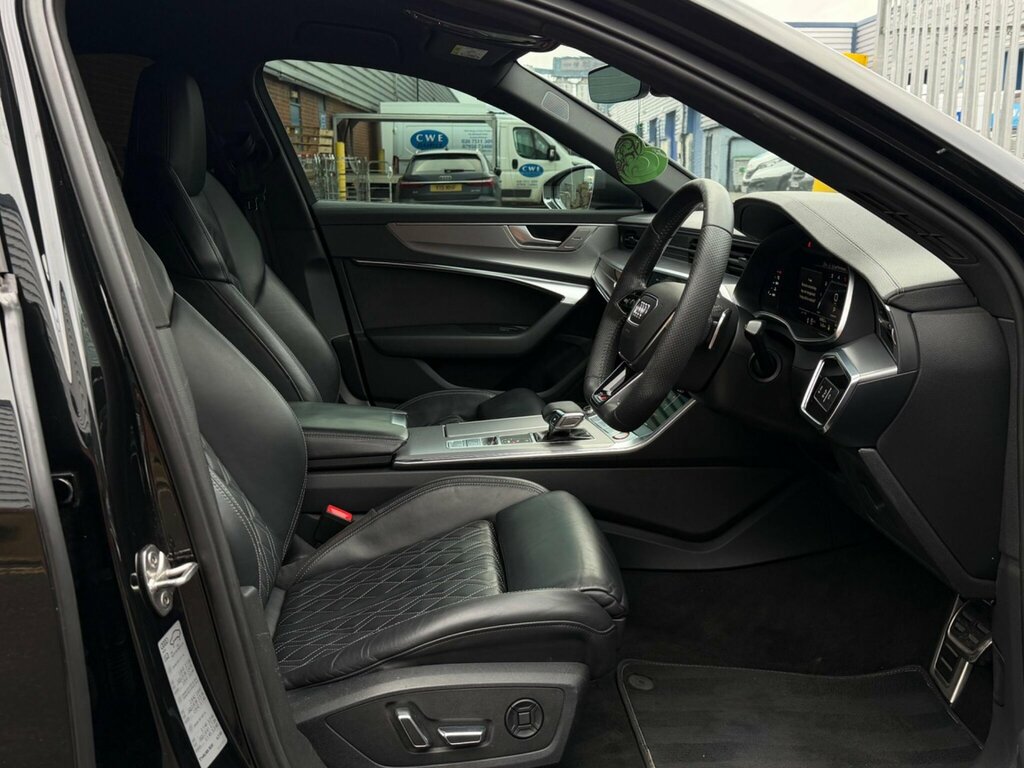 Audi S6 Saloon Saloon White #19