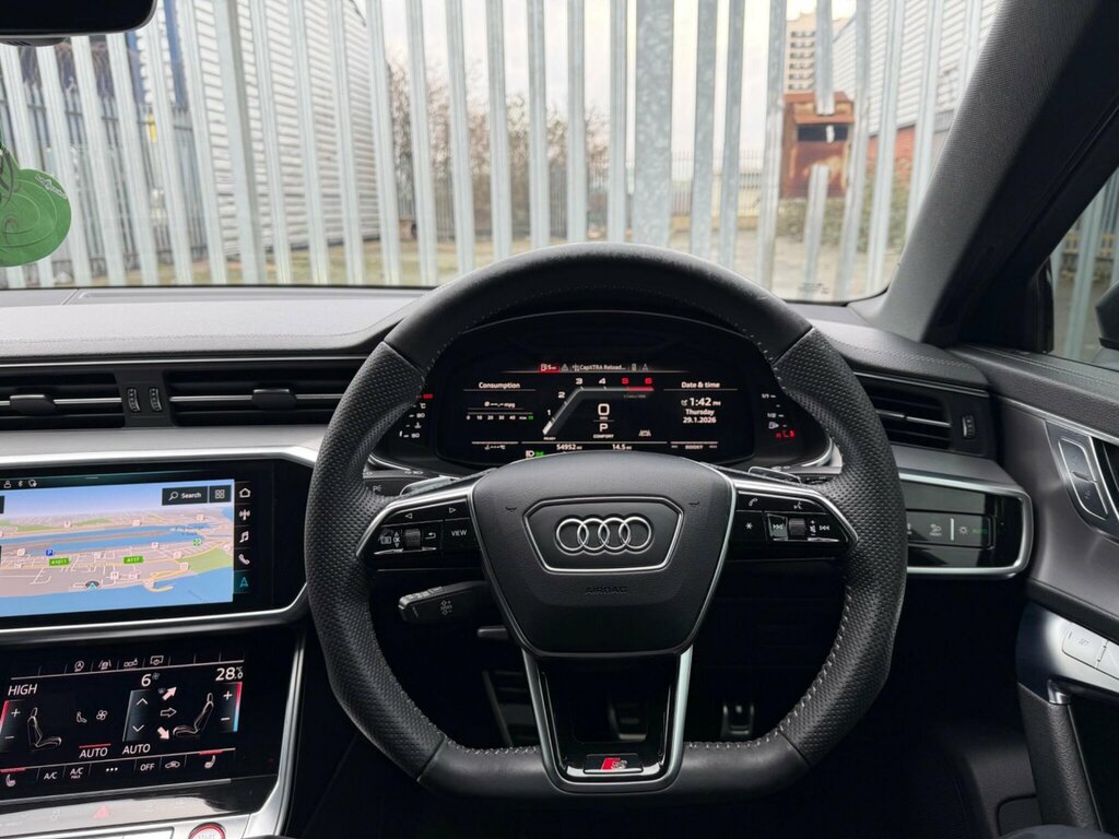 Audi S6 Saloon Saloon White #21