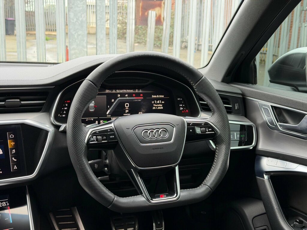 Audi S6 Saloon Saloon White #17