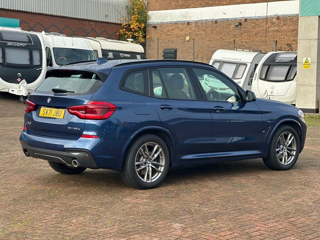 BMW X3 2.0 30E 12Kwh M Sport Xdrive Euro 6 S S SA71JBU Blue #4