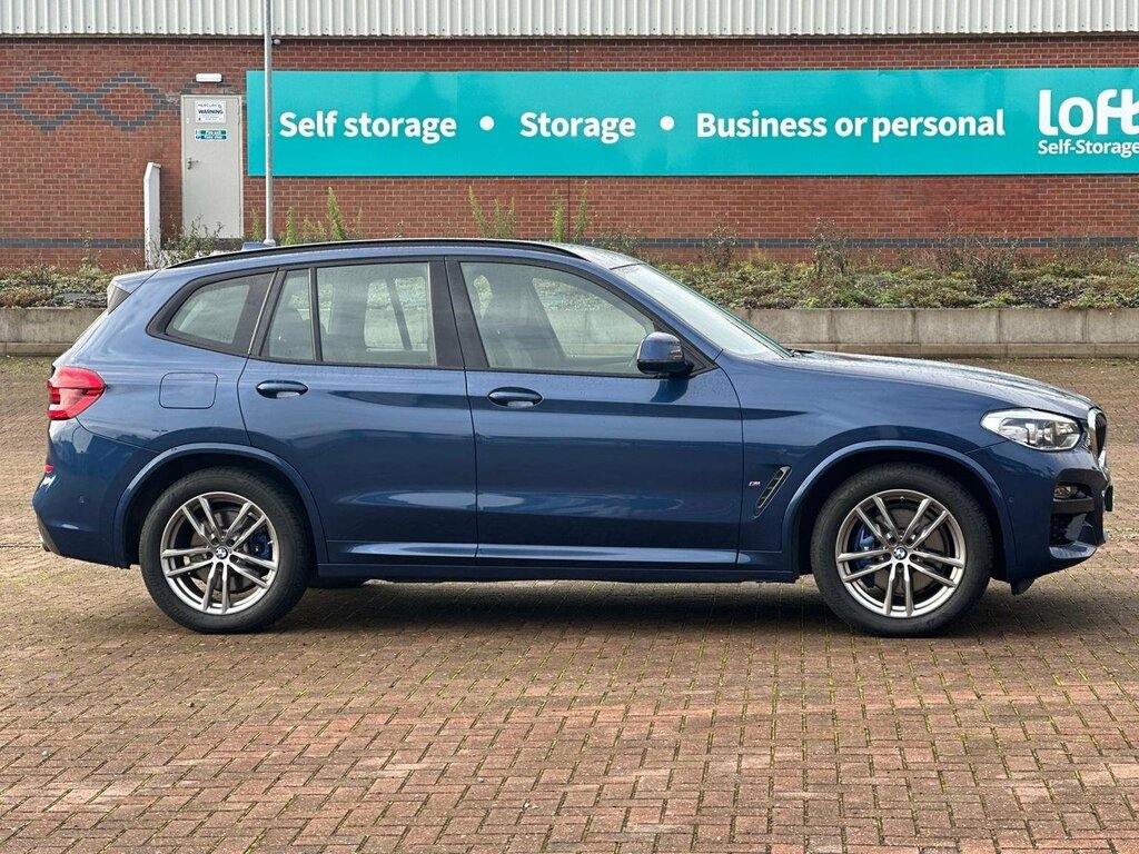 BMW X3 2.0 30E 12Kwh M Sport Xdrive Euro 6 S S SA71JBU Blue #2
