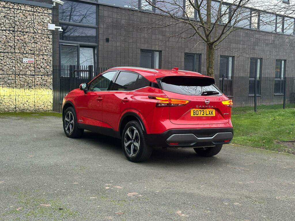 Nissan Qashqai 1.5 H E-power N-connecta Euro 6 S S BD73LXK Red #6