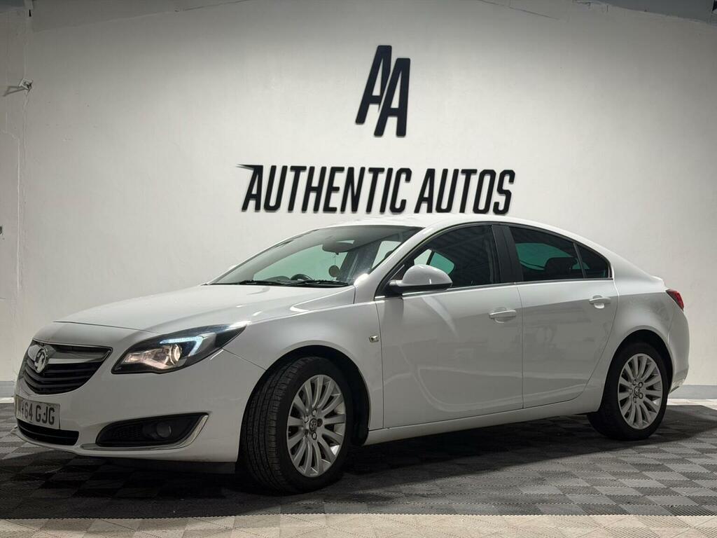 Vauxhall Insignia 2.0 Cdti Sri Nav Euro 5 2014 MV64GJG White #2