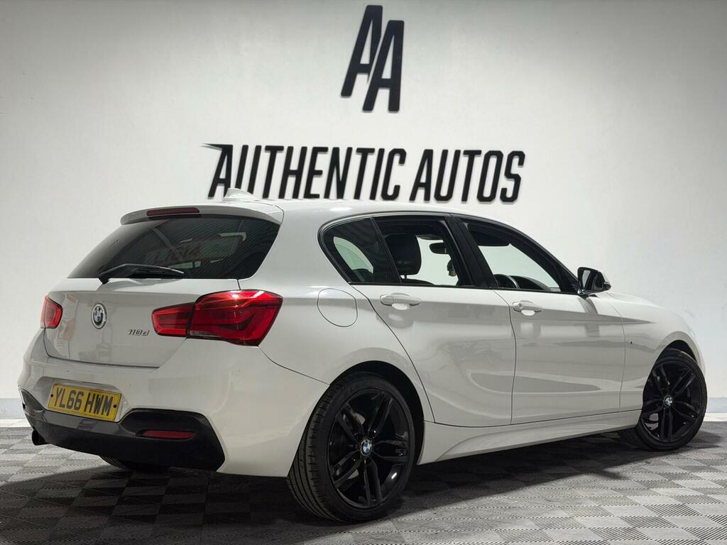 BMW 1 Series 2.0 118D M Sport Euro 6 Ss 2016 YL66HWM White #5