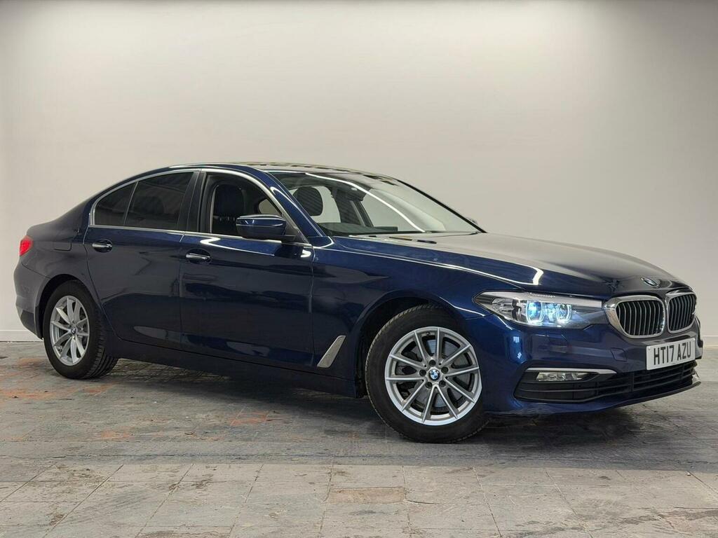 BMW 5 Series 2.0 520D Se Euro 6 Ss 2017 HT17AZU Blue #5