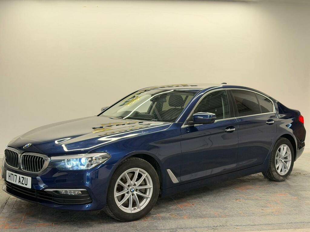 BMW 5 Series 2.0 520D Se Euro 6 Ss 2017 HT17AZU Blue #2