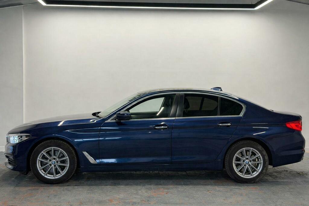 BMW 5 Series 2.0 520D Se Euro 6 Ss 2017 HT17AZU Blue #4