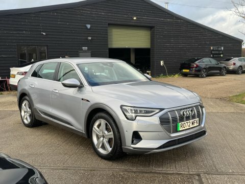 Audi E-tron 50 Technik Silver