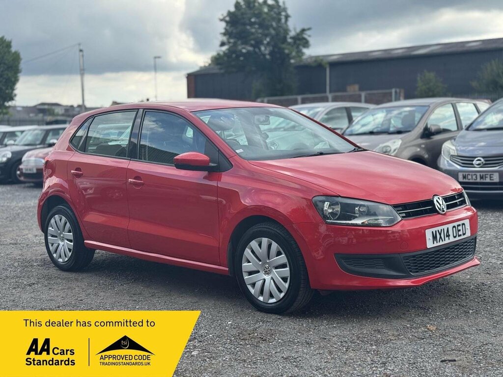 Volkswagen Polo Hatchback 1.2 Tsi Bluemotion Tech Se Hatchback MX14OED Red