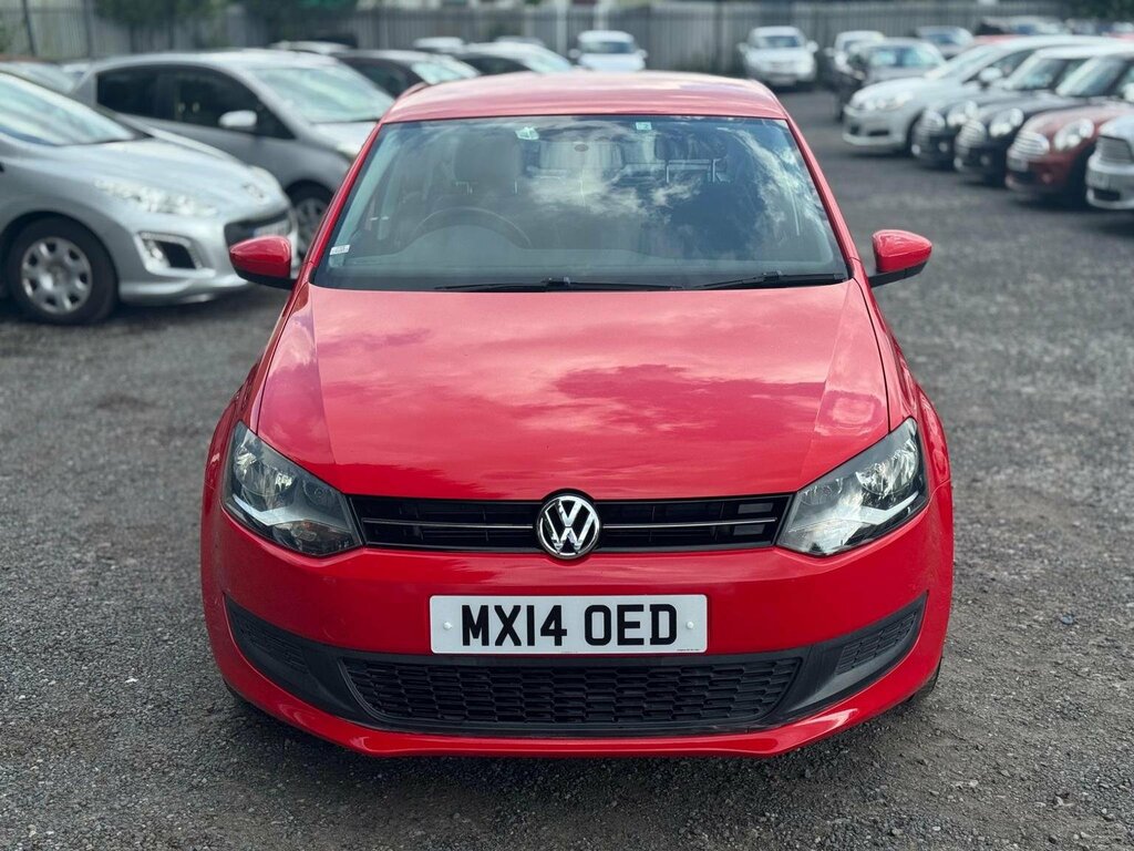 Volkswagen Polo Hatchback 1.2 Tsi Bluemotion Tech Se Hatchback MX14OED Red #2