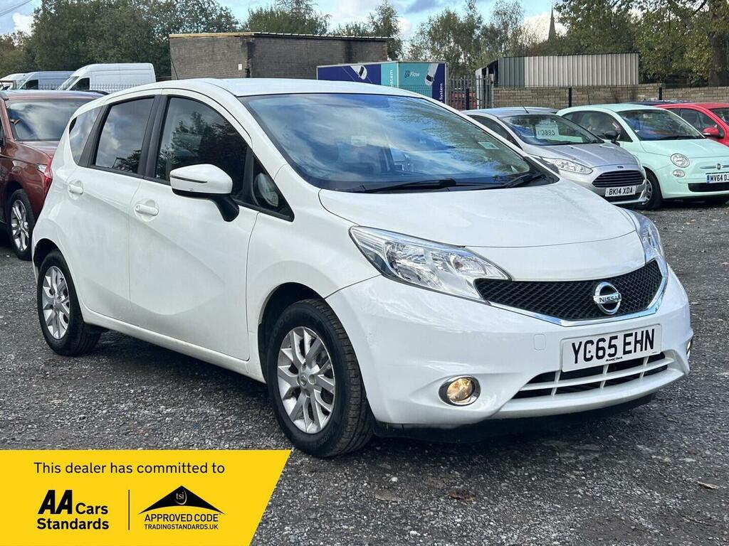 Nissan Note Hatchback 1.2 Acenta Euro 6 Ss 201565 White