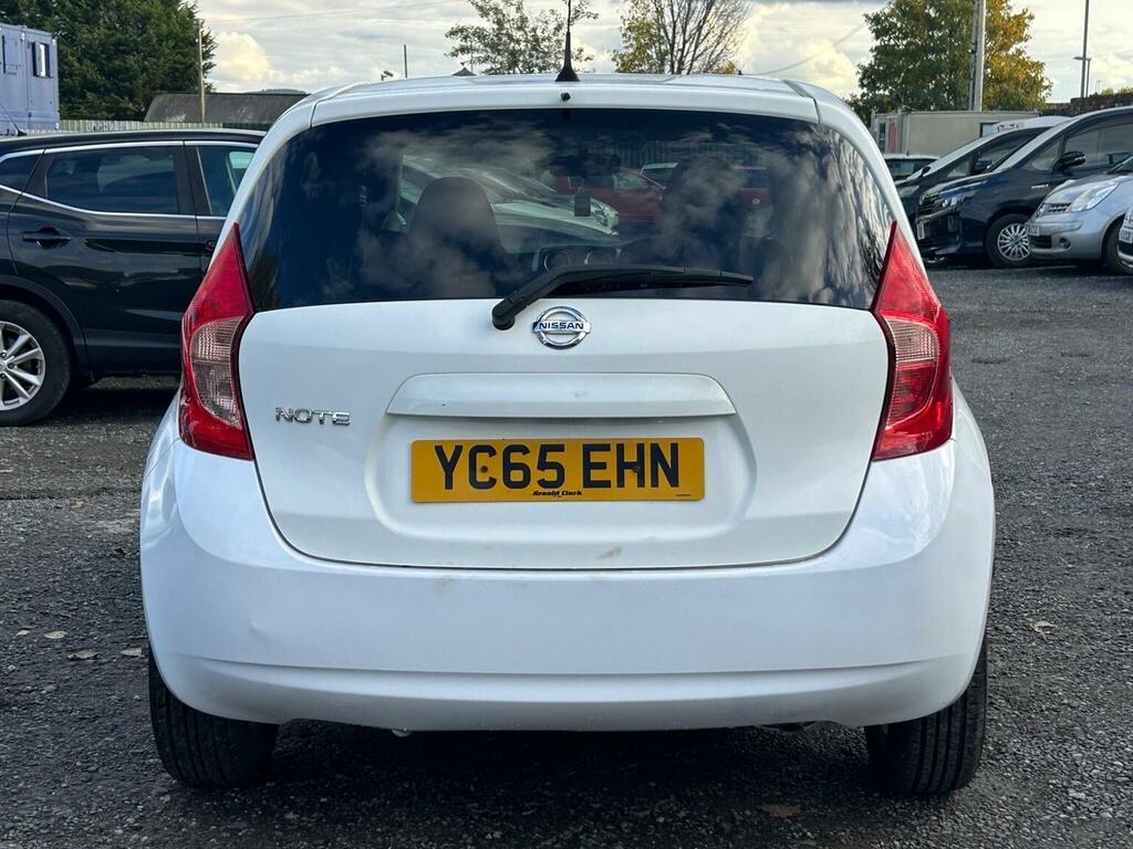 Nissan Note Hatchback 1.2 Acenta Euro 6 Ss 201565 YC65EHN White #6
