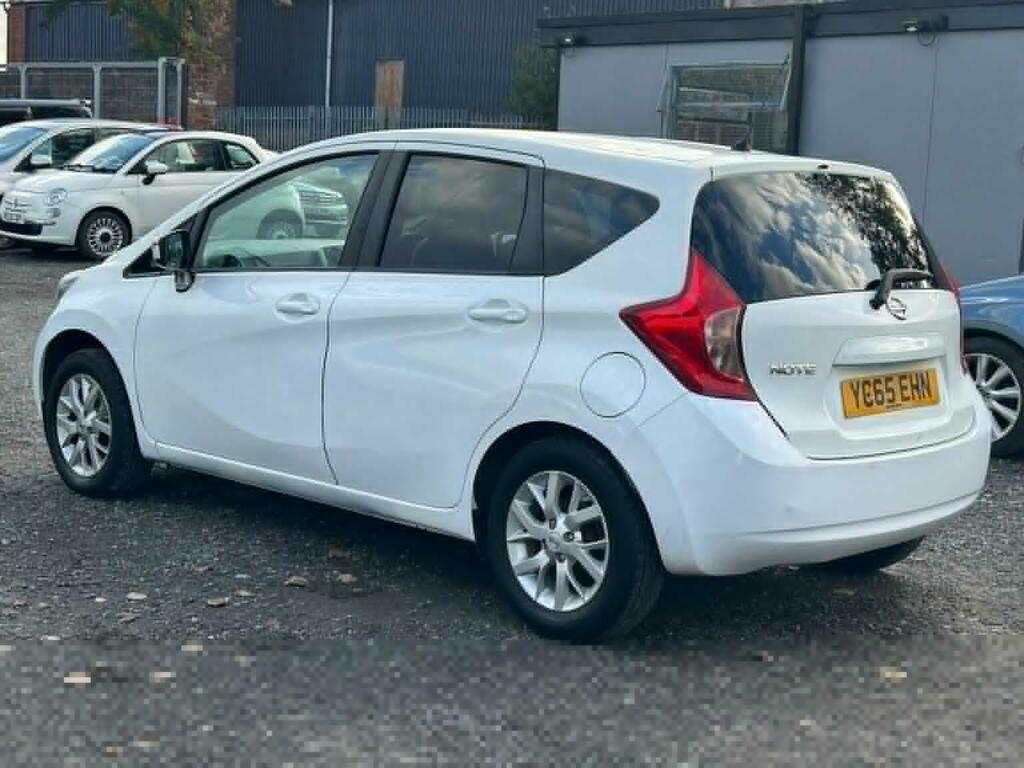 Nissan Note Hatchback 1.2 Acenta Euro 6 Ss 201565 YC65EHN White #5