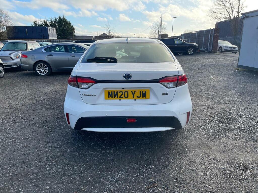Toyota Corolla Saloon 1.8 Vvt-h Design Cvt Euro 6 Ss 2020 MM20YJW White #4