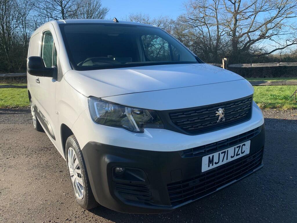 Peugeot Partner Panel Van 1.5 Bluehdi 1000 Professional Premium St MJ71JZC White #5