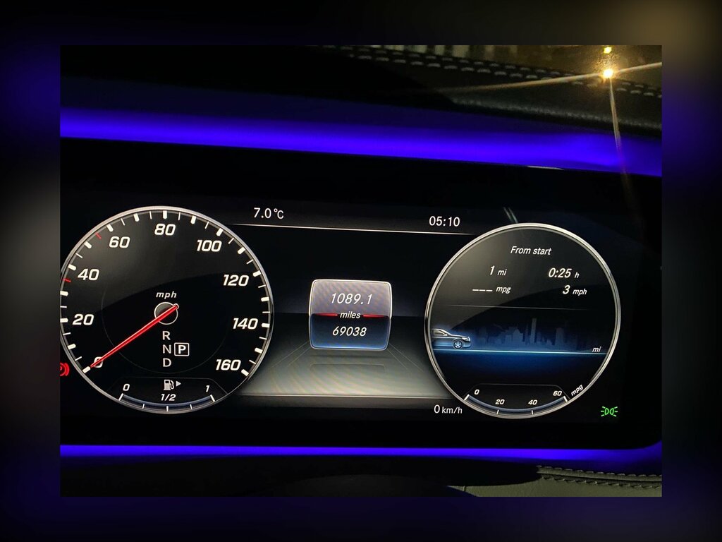Mercedes-Benz S Class 2.9 S350l D Amg Line Premium Plus G-tronic Euro W44LUX Black #2