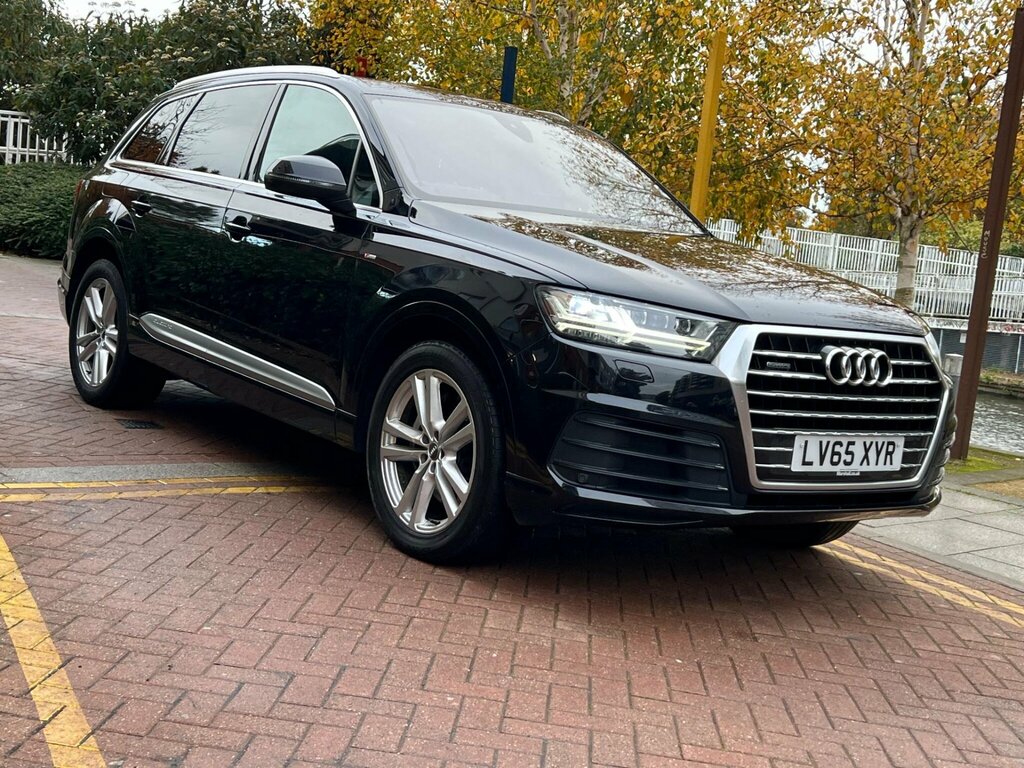 Audi Q7 3.0 Tdi V6 S Line Tiptronic Quattro Euro 6 Ss 5 LV65XYR Black #5