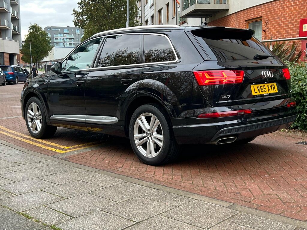 Audi Q7 3.0 Tdi V6 S Line Tiptronic Quattro Euro 6 Ss 5 LV65XYR Black #3